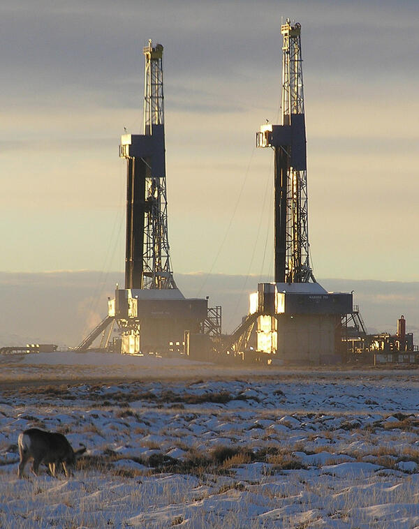 Oil and gas activities in Wyoming