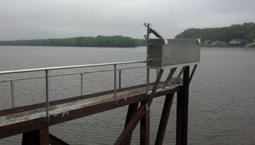 Water quality sampler, December 30, 2015