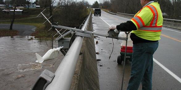 Image: Storm Sampling on the Clinch River