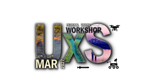logo representing the upcoming 7th Federal UxS Users Workshop to take place from March 3-5, 2026