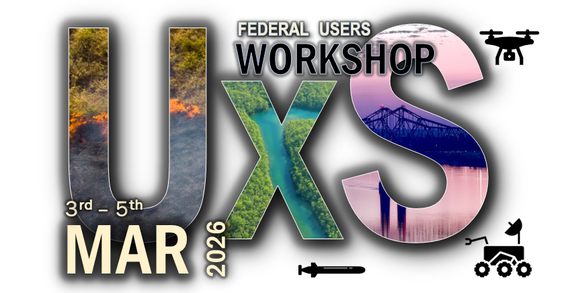 logo representing the upcoming 7th Federal UxS Users Workshop to take place from March 3-5, 2026
