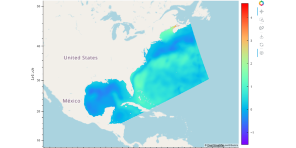 water level map
