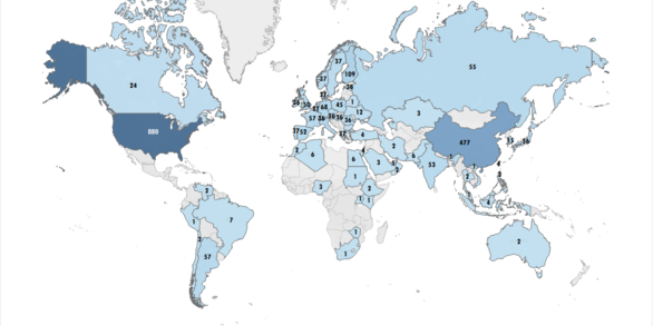 Map of Earth Observing Satellites 