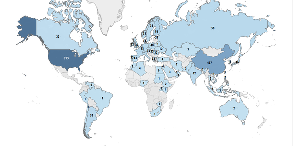Map of Earth Observing Satellites 