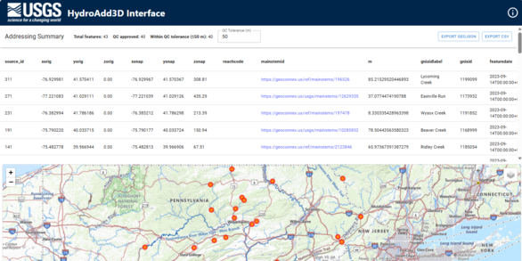 HydroAdd3D Interface