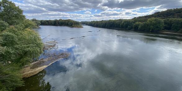 The view of Potomac River.