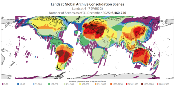 Landsat Global Archive Consolidation WRS 2 Scenes