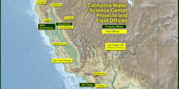 Map of CAWSC offices