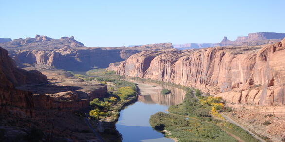 Upper Colorado River near Moab, Utah