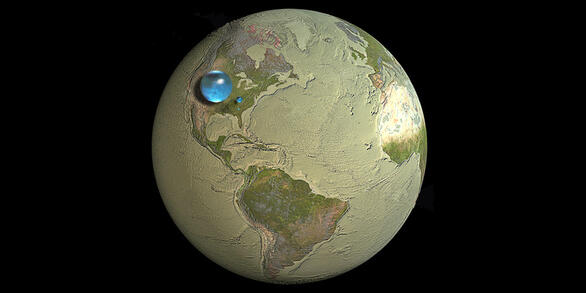 How much water is there on Earth?