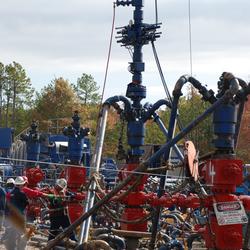 Image: Hydraulic Fracturing Well Heads