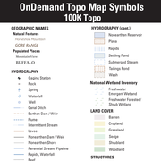 100K OnDemand Topo - Symbol Guide v.1.0 - Image
