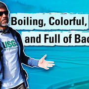 Grand Prismatic Spring: Boiling, colorful, and full of bacteria!