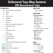 25K Recreational OnDemand Topo - Symbol Guide v.1 - Image