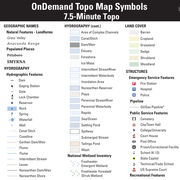 OnDemand - 7.5-Min - Map Symbol Guide - Image