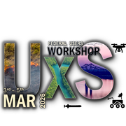 logo representing the upcoming 7th Federal UxS Users Workshop to take place from March 3-5, 2026