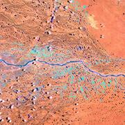 Landsat image of Gascoyne, Australia