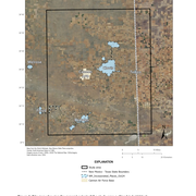 A rectangular study area over eastern New Mexico and extending into western Texas