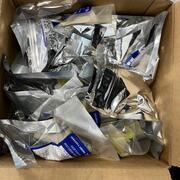 a box of sample bags