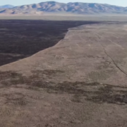 A photo depicting a fire stopped through active suppression