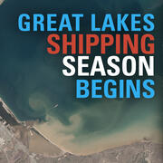 Thumbnail for Image of the Week video, "Great Lakes Shipping Season Begins"