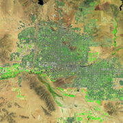 Landsat 9 image of the Phoenix Metropolitan Area - The Valley of the Sun