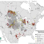 Distribution of Chronic Wasting Disease in North America_2026