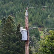 An electrical pole