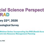 Presentation Slide for the second RAD webinar. 