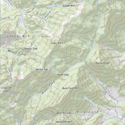US Topo - NC - Canton - GeoNames - 2022