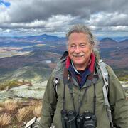 Stephen Jackson on the summit of Wright Peak in the Adirondack Mountains