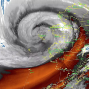 Extratropical Typhoon Merbok