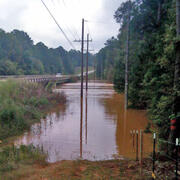 September 2009 Flooding Yellow River near Stewart (02208005)