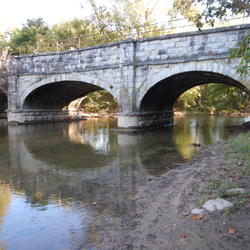 Mouth of Antietam Creek at the Potomac River in Maryland