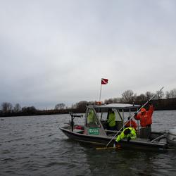 NGWOS EcoMapper Retrieval Delaware River Fort Mifflin