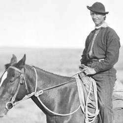 Henry Wood Elliott during a geological expedition in 1870