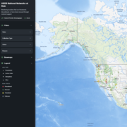 USGS Networks At Risk Mapper