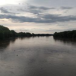 Photo of the Kansas River at Wamego