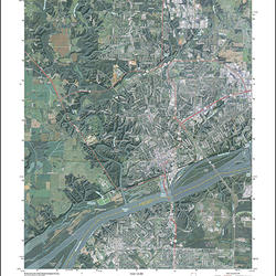 2014 US Topo map of the Florence, Alabama