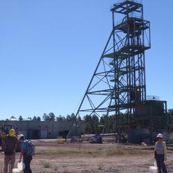 laboratory and survey experiments Canyon Mine Sampling