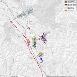 Danville CA earthquake map