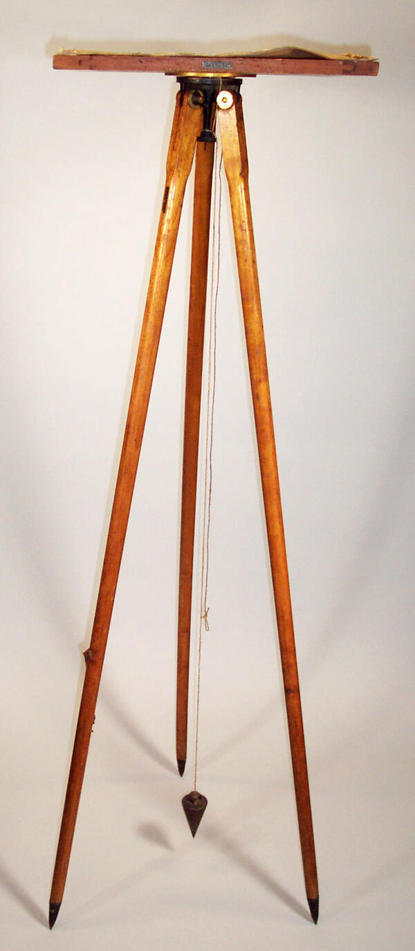 Image: Plane Table with Tripod
