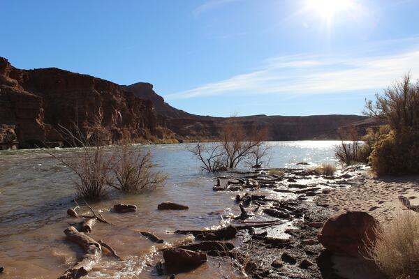 Image: Looking Downstream from Paria Riffle