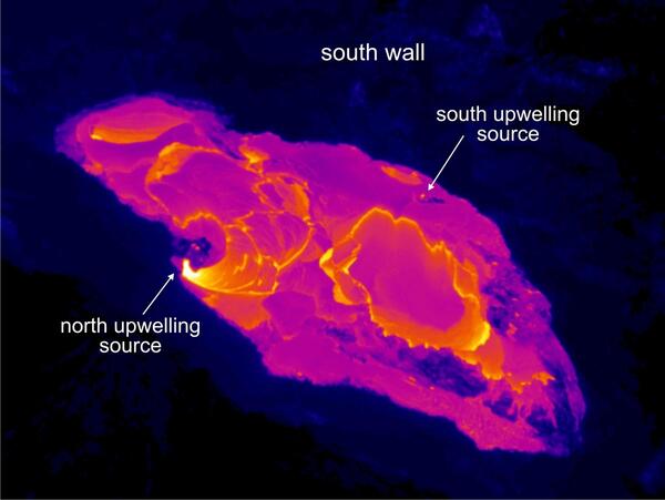 Image: Thermal Image of Pu'u 'O'o Pond