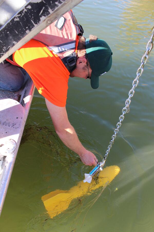 Image: Taking Readings in the Grand Canyon