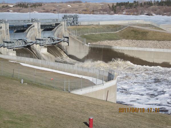 Image: Sheyenne River near Baldhill Dam, North Dakota