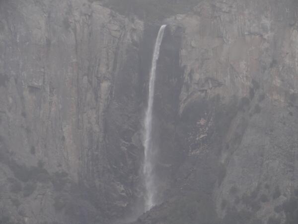 Image: Detail of Bridalveil Fall from Tunnel View