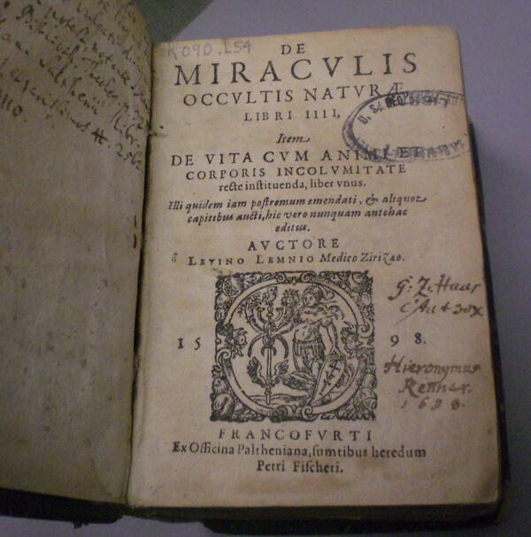 Image: De Miraculis Occultis Natura (1611)