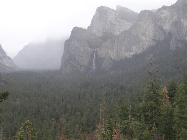 Image: Cathedral Spires in Fog