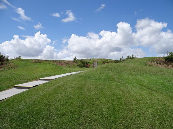 Image: Stairs Ascending Mound A